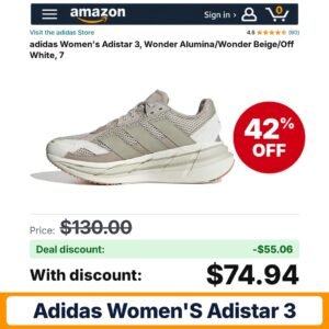 adidas Women's Adistar 3 – 42% off