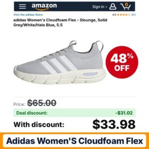adidas Women's Cloudfoam Flex – 48% off