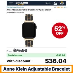 Anne Klein Adjustable Bracelet – 52% off