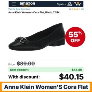 Anne Klein Women's Cora Flat – 55% off