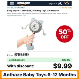 ANTHAZE Baby Toys 6-12 Months – 50% off