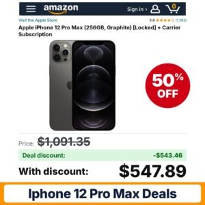 Apple iPhone 12 Pro Max – 50% off