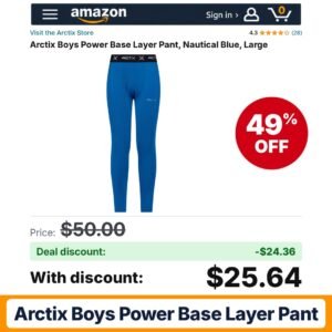 Arctix Boys Power Base Layer Pant – 49% off