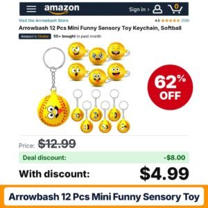Arrowbash 12 Pcs Mini Funny Sensory Toy – 62% off