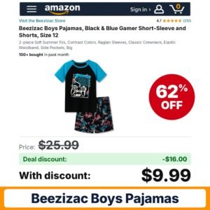 Beezizac Boys Pajamas – 62% off
