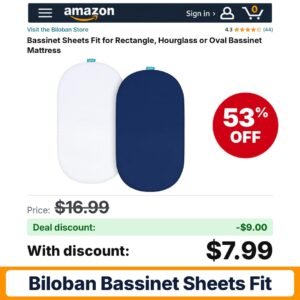 Biloban Bassinet Sheets Fit – 53% off