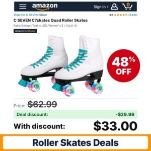 C SEVEN C7skates Quad Roller Skates – 48% off