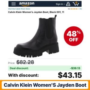 Calvin Klein Women's Jayden Boot – 48% off