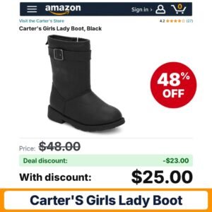 Carter's Girls Lady Boot – 48% off