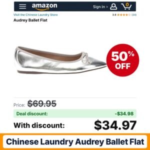 Chinese Laundry Audrey Ballet Flat – 50% off