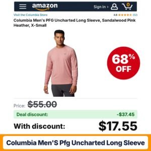 Columbia Men's PFG Uncharted Long Sleeve – 68% off