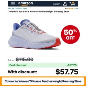 Columbia Women's Konos Featherweight Running Shoe – 50% off