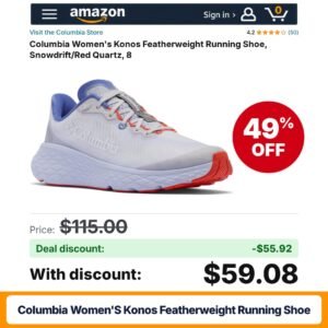 Columbia Women's Konos Featherweight Running Shoe – 49% off