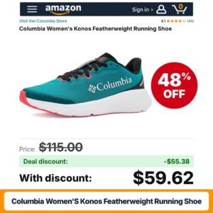 Columbia Women's Konos Featherweight Running Shoe – 48% off