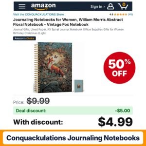 CONQUACKULATIONS Journaling Notebooks A5 – 50% off