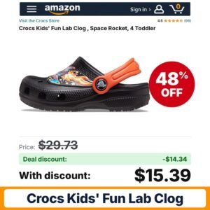 Crocs Kids' Fun Lab Clog – 48% off