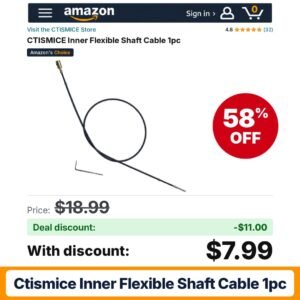 CTISMICE Inner Flexible Shaft Cable 1pc – 58% off