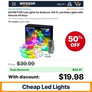 DAYBETTER Led Lights – 50% off
