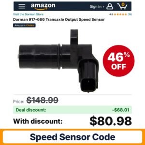 Dorman 917-666 Transaxle Output Speed Sensor – 46% off