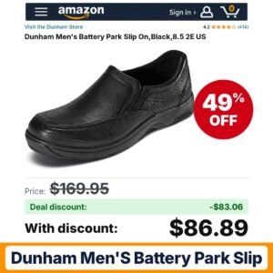 Dunham Men's Battery Park Slip – 49% off