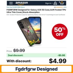 FGDRFGRW Designed A26 – 50% off