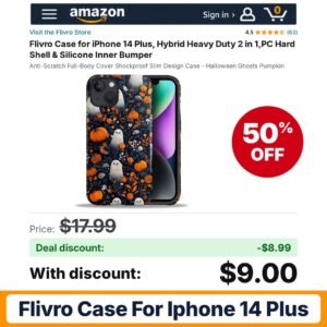 Flivro Case for iPhone 14 Plus – 50% off