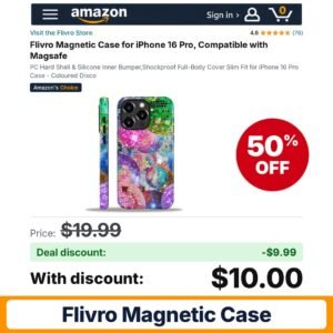 Flivro Magnetic Case – 50% off