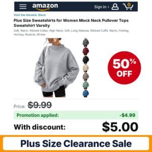 Generic Plus Size Sweatshirts A008wine Amazon promo code 1KGZPHHA – 50% off