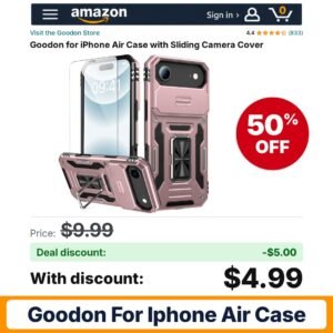 Goodon for iPhone Air Case – 50% off