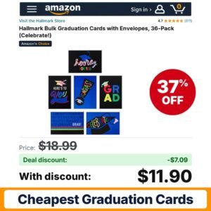 Hallmark Bulk Graduation Cards – 37% off