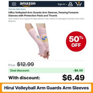 HiRui Volleyball Arm Guards Arm Sleeves – 50% off