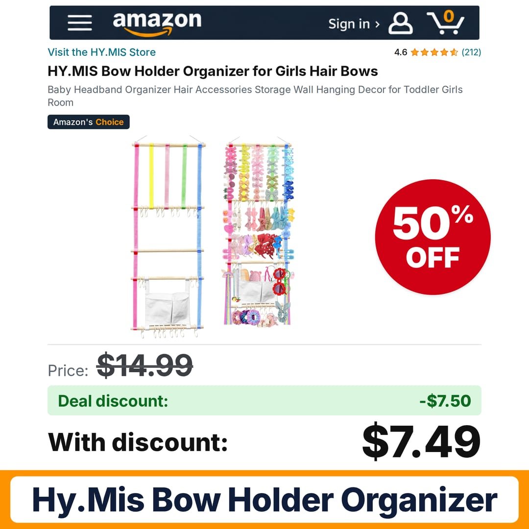 HY.MIS Bow Holder Organizer – 50% off