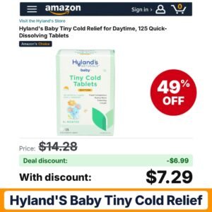 Hyland's Baby Tiny Cold Relief – 49% off