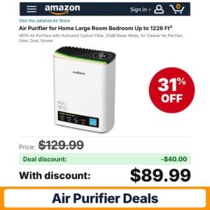 Jafanda Air Air Purifier – 31% off
