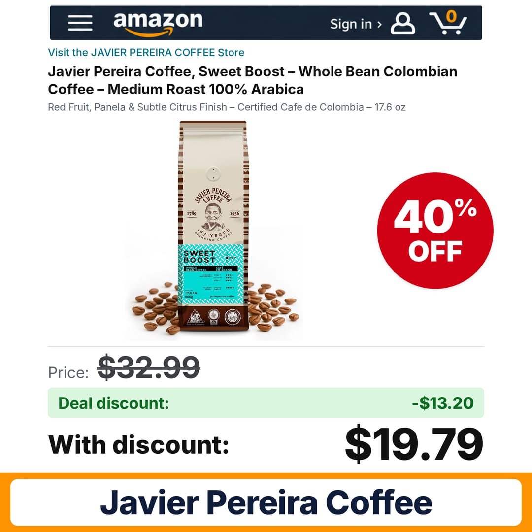 Javier Pereira Coffee – 40% off