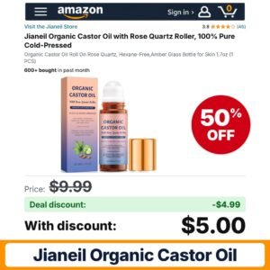 Jianeil Organic Castor Oil – 50% off