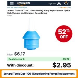 Jonard Tools DPT-100 1 Desoldering Pump Replacement – 52% off