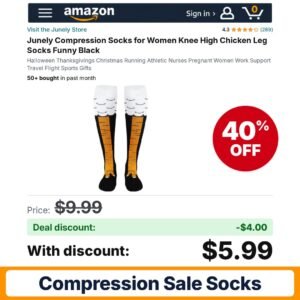 Junely Compression Socks – 40% off