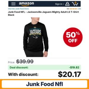 Junk Food NFL – 50% off