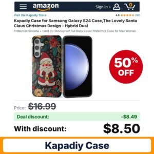 Kapadiy Case S24 – 50% off