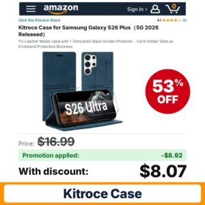 Kitroce Case Amazon promo code RIBA8KME – 53% off