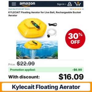 KYLECAIT Floating Aerator Amazon promo code NED4PIR4 – 30% off