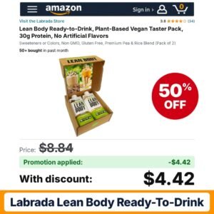 Labrada Lean Body Ready-to-Drink Amazon promo code LABRADA50 – 50% off
