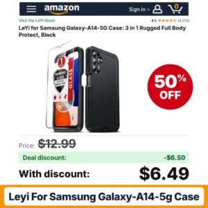 LeYi for Samsung Galaxy-A14-5G Case – 50% off