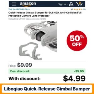 LIBOQIAO Quick-release Gimbal Bumper – 50% off
