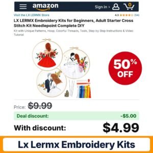 LX LERMX Embroidery Kits – 50% off