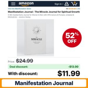 Manifestation Journal – 52% off