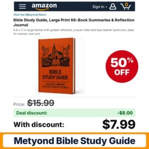 Metyond Bible Study Guide – 50% off