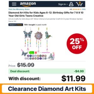 Micaracy Diamond Art Kits – 25% off