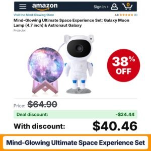 Mind-Glowing Ultimate Space Experience Set – 38% off